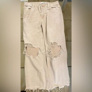 Vervet jeans Super High Rise 90s Vintage Crop Flare Jeans